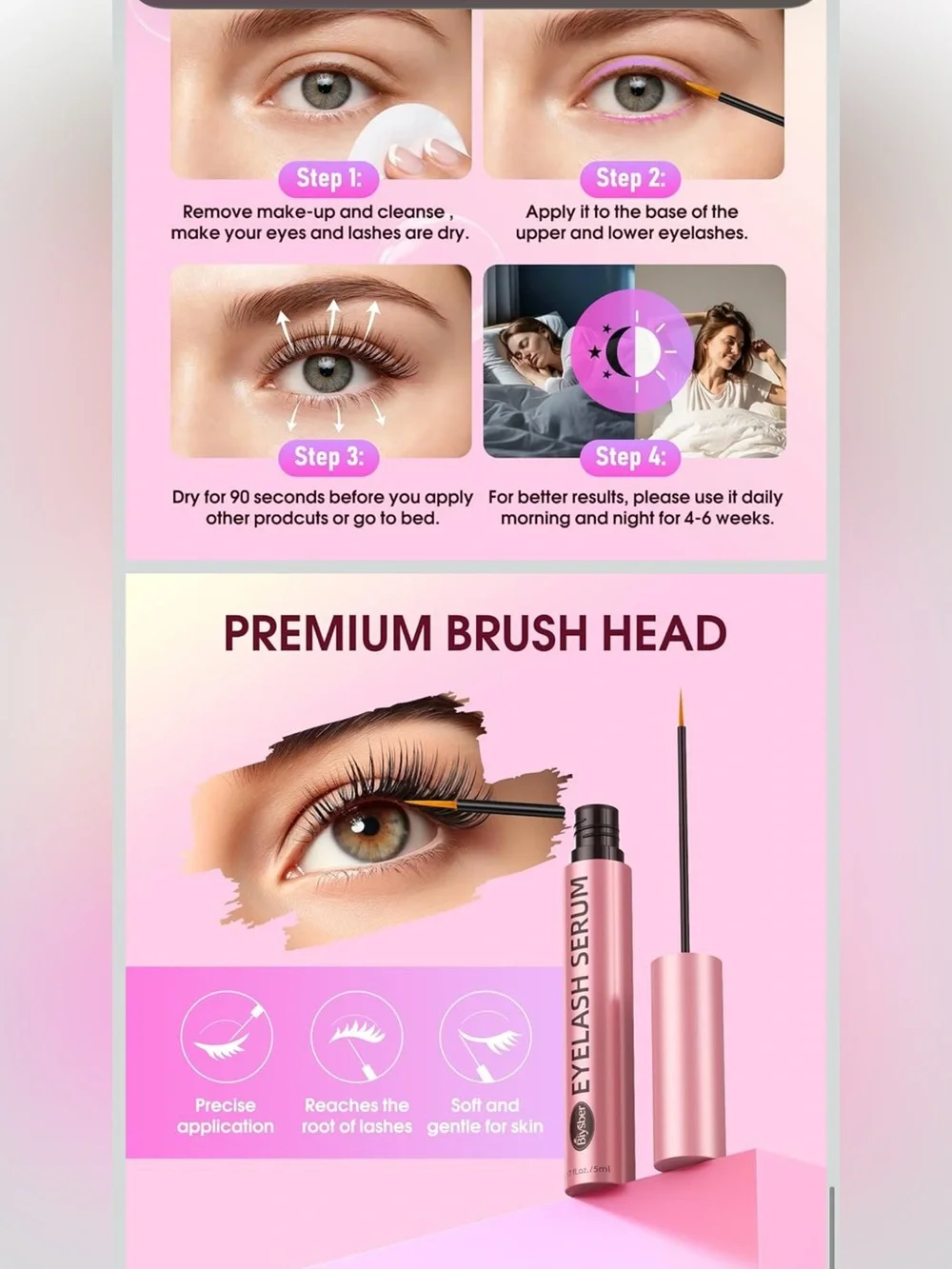 lash serum for eyelash growth